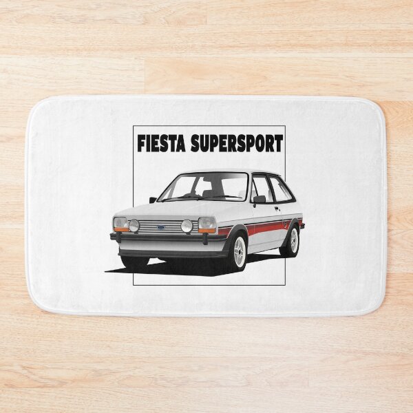 Item preview, Ford Fiesta Mk1 1300 Supersport Diamond White designed and sold by Hamilton illustrations.