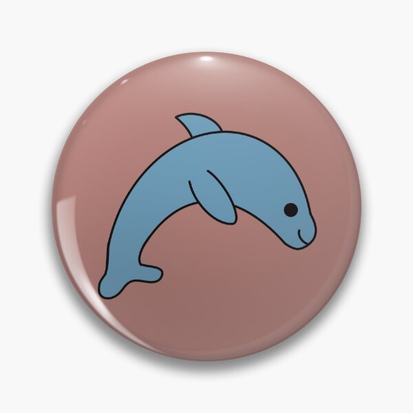 Item preview, Cute Kawaii Dolphin designed and sold by KawaiiByDice.