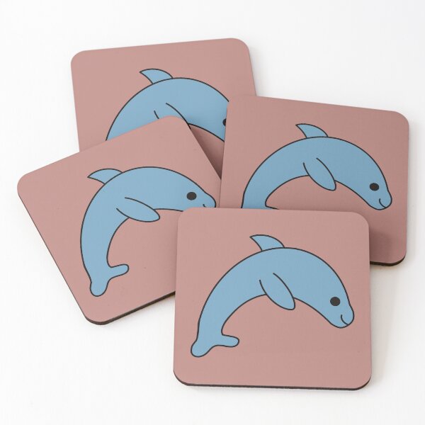 Item preview, Cute Kawaii Dolphin designed and sold by KawaiiByDice.