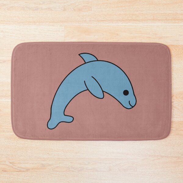 Item preview, Cute Kawaii Dolphin designed and sold by KawaiiByDice.