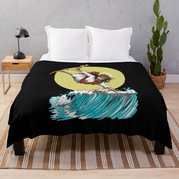 Artikelvorschau, Jesus Surfing Christian Cross Lustiger Surfer entworfen und verkauft von Dressed For Duty.
