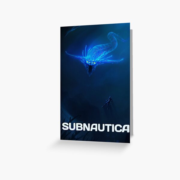 Subnautica Ghost Leviathan Poster Greeting Card For Sale By