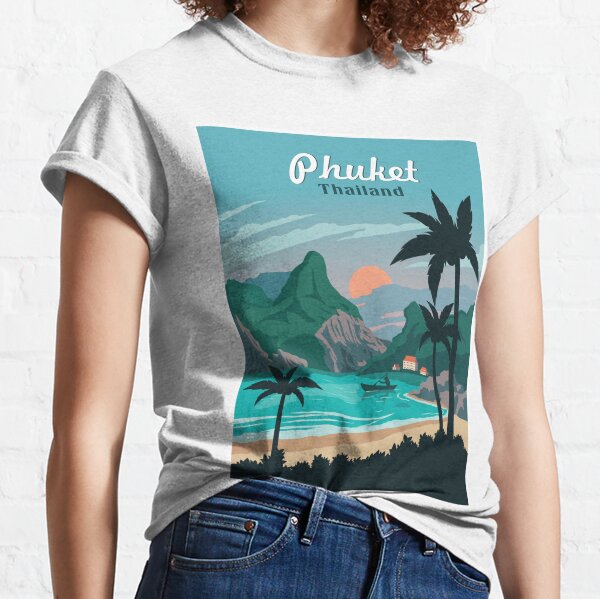 Vintage Phuket - Beach Souvenir T-Shirt