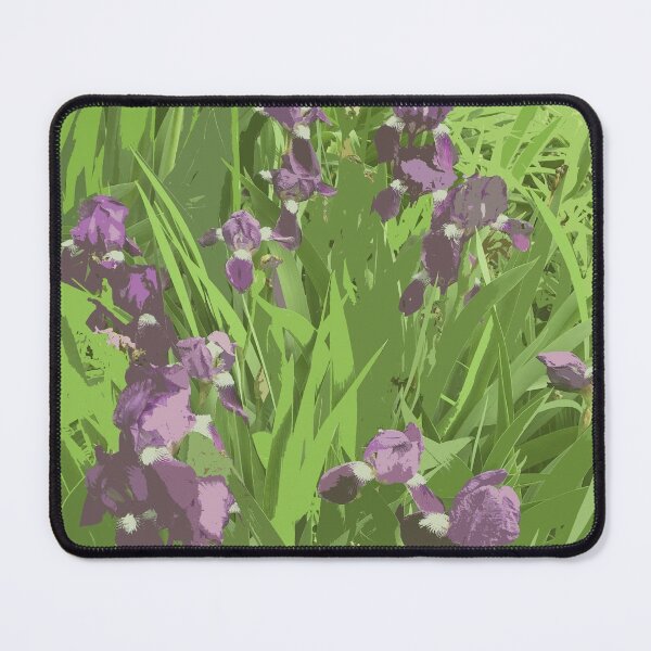 Item preview, Purple irises digitally painted designed and sold by djrunnels.