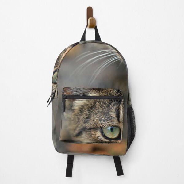 Item preview, Portrait of grey wild cat designed and sold by olena2552.