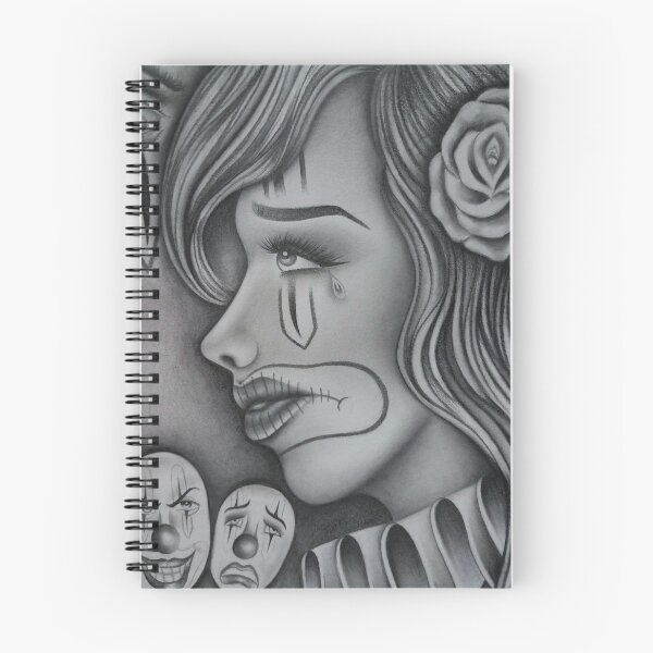 Item preview, Chola sad girl clown designed and sold by Natdiaz96.