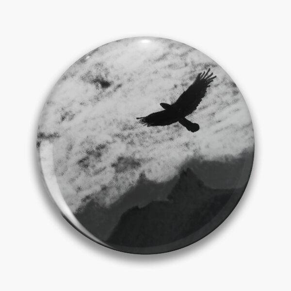 Item preview, Eagle flight at dusk | animal decor black and white designed and sold by NathBros.
