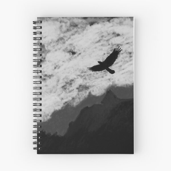 Item preview, Eagle flight at dusk | animal decor black and white designed and sold by NathBros.