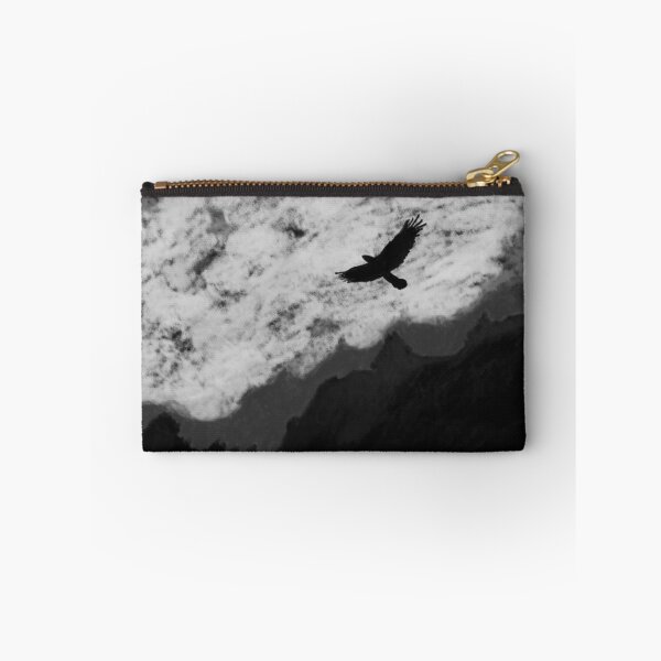 Item preview, Eagle flight at dusk | animal decor black and white designed and sold by NathBros.