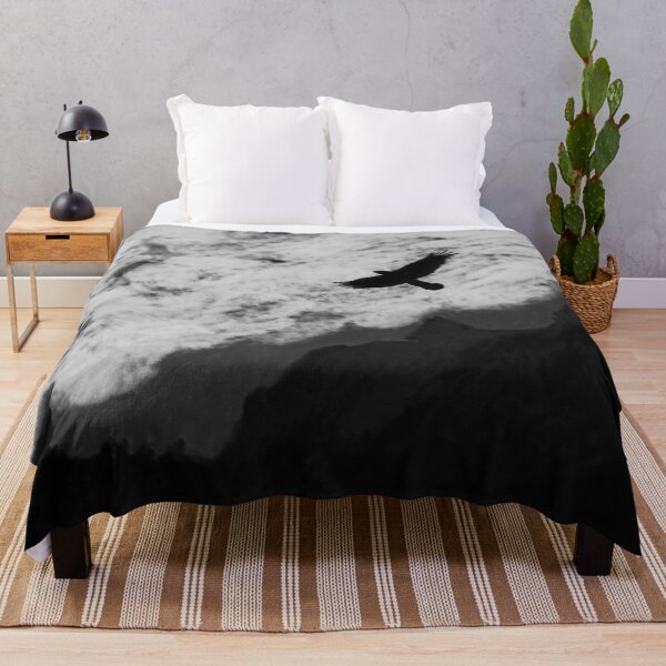 Item preview, Eagle flight at dusk | animal decor black and white designed and sold by NathBros.