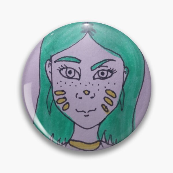 Item preview, Green girl designed and sold by Narukoart.