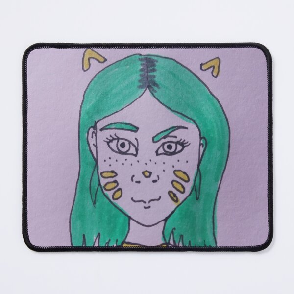 Item preview, Green girl designed and sold by Narukoart.
