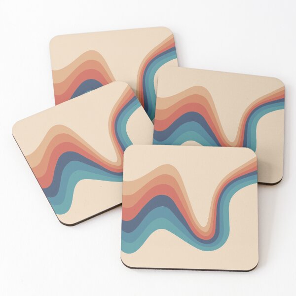Item preview, Dusty retro rainbow pattern designed and sold by MamSelle.