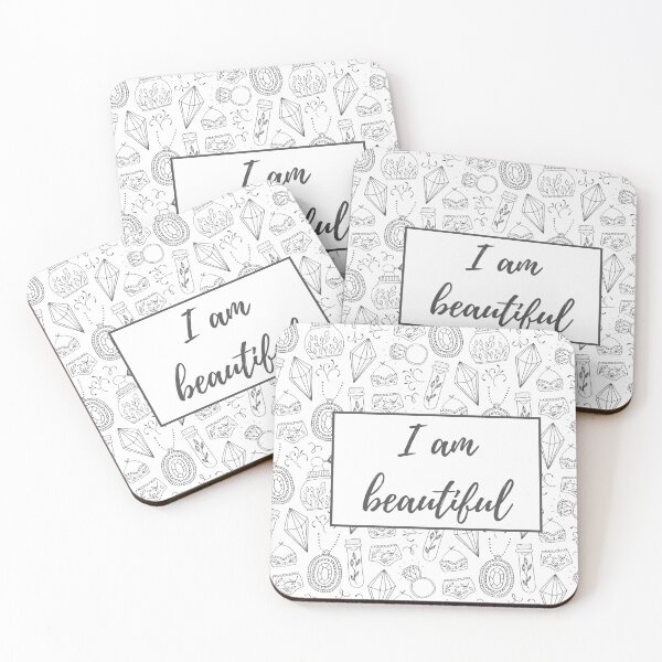 Item preview, I am beautiful - Typography designed and sold by Marianne1108.