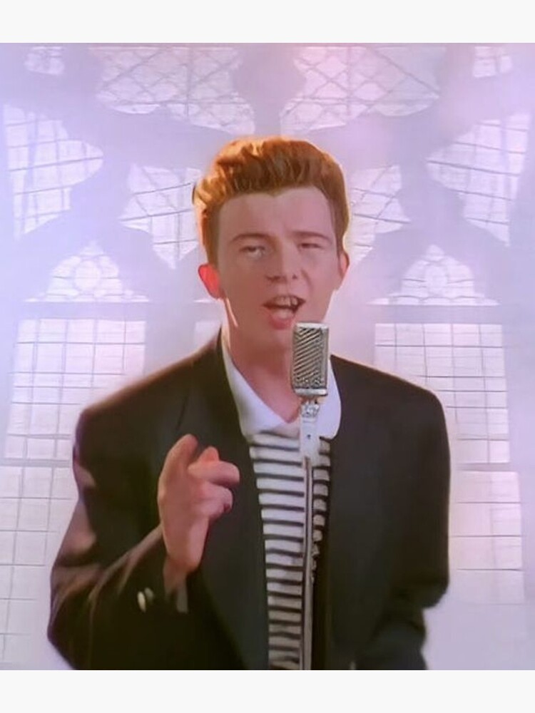 Rick Astley - Never Gonna Give You Up (Spotify Code) Pin for Sale by  Bublifuk6410