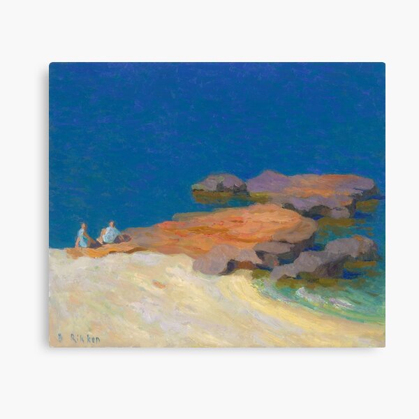 Item preview, Bathers by the sea designed and sold by BenRikken.