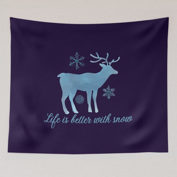Item preview, Life Is Better With Snow designed and sold by Oceanarium.