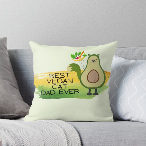 Item preview, Best Vegan Cat Dad Ever designed and sold by BYNANA80.