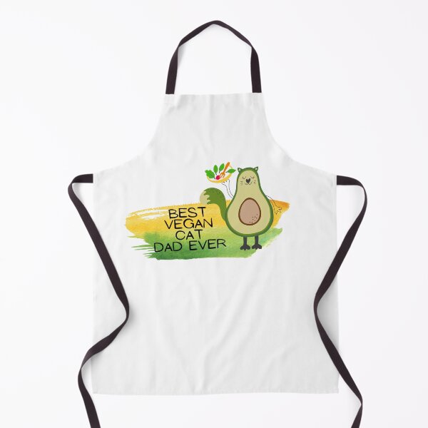 Item preview, Best Vegan Cat Dad Ever designed and sold by BYNANA80.