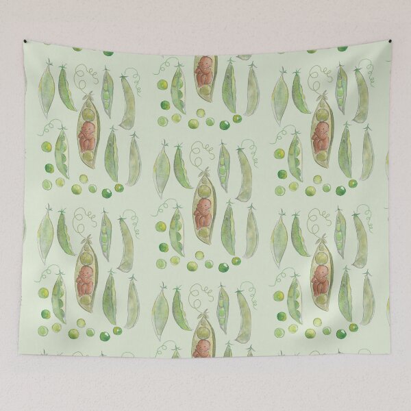 Item preview, New baby/adopted baby, christening, baby birth, pea in a pod designed and sold by siskikalla.