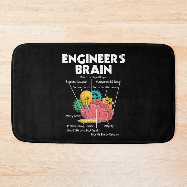 Item preview, Engineer's Brain Funny Engineering Repair Process designed and sold by Dressed For  Duty.