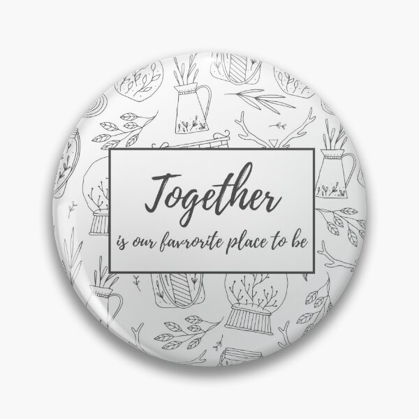 Item preview, Together is our favorite place to be - Typography designed and sold by Marianne1108.