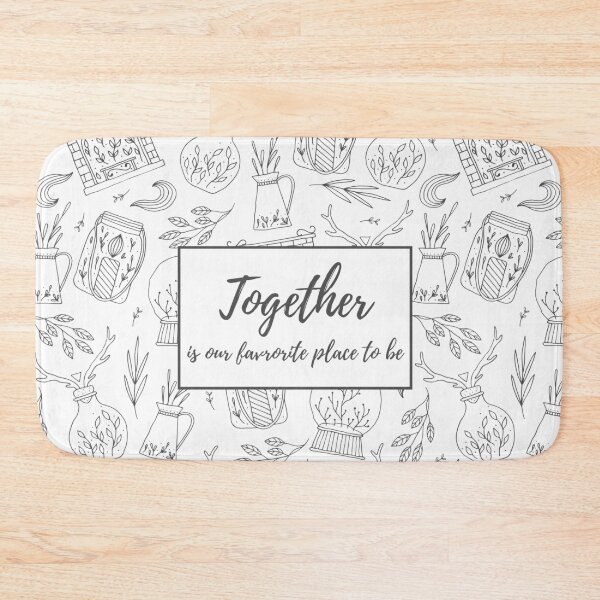Item preview, Together is our favorite place to be - Typography designed and sold by Marianne1108.