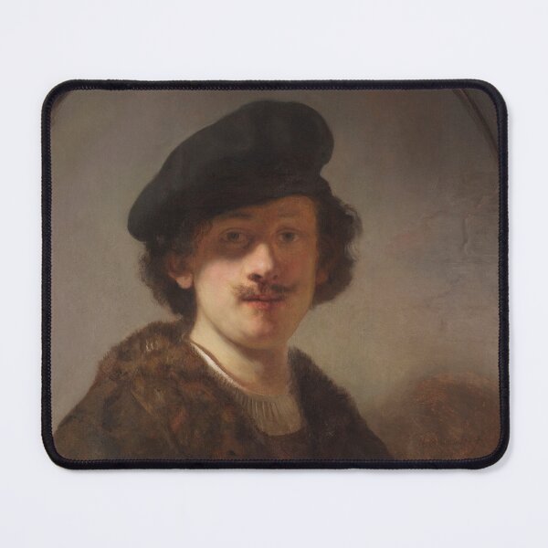 Item preview, Rembrandt van Rijn – Self-Portrait with Shaded Eyes, 1634. designed and sold by Vanité.