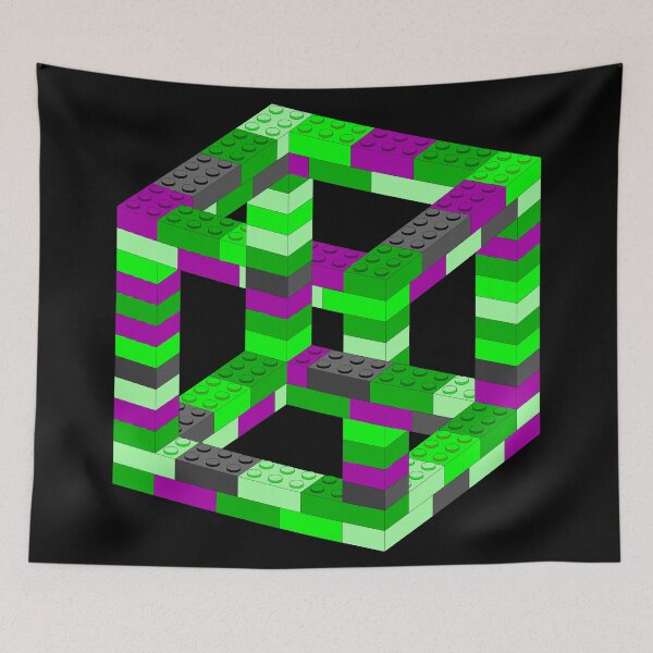 Item preview, Impossible Cube Bricks Green Version designed and sold by TingesOfPzazz.