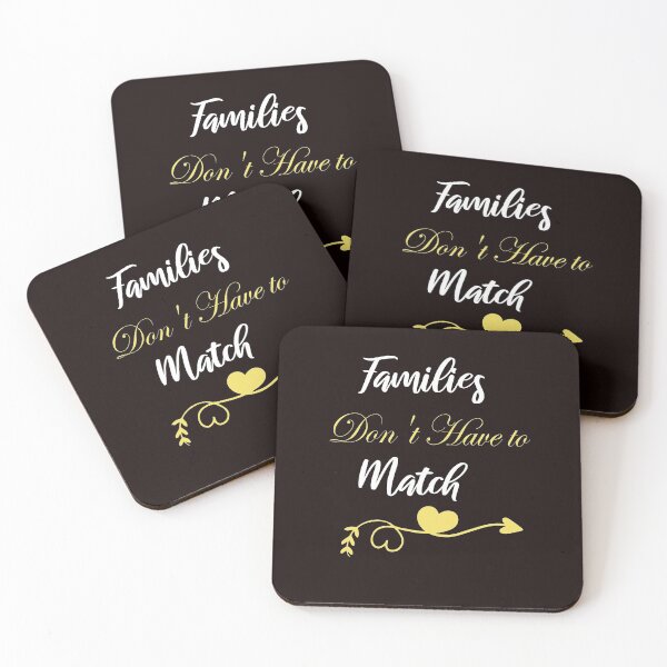 Item preview, Adoption Mom, Families Don't Have to Match: cute family Gift idea for Mom, Dad & siblings designed and sold by binkashop.