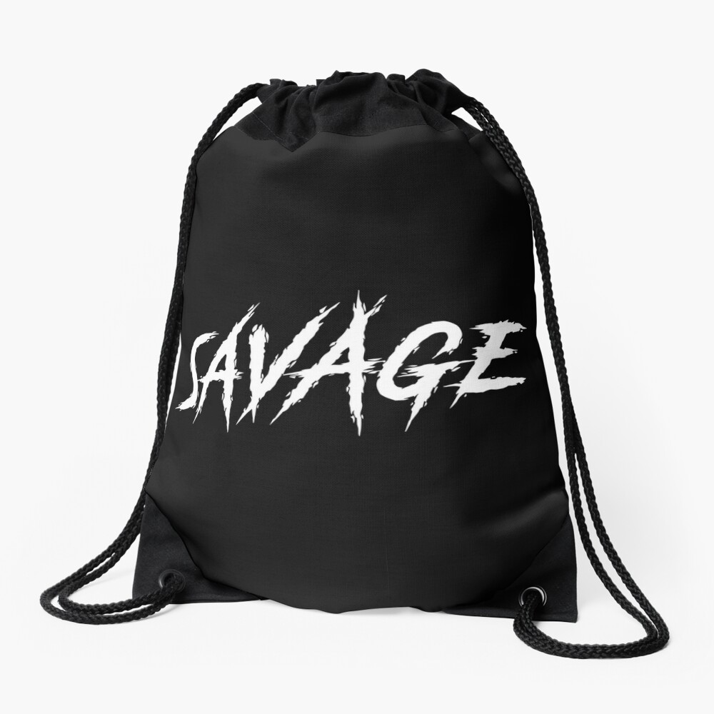 Definition Of Savage Drawstring Bag