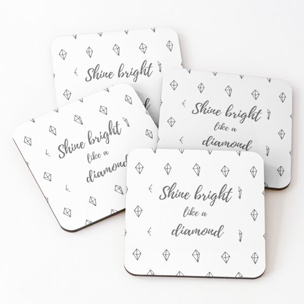 Item preview, Shine bright like a diamond - Typography designed and sold by Marianne1108.