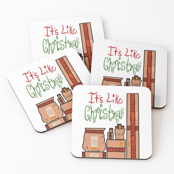 Item preview, Christmas and Evidence designed and sold by BeforeTheCrypt.
