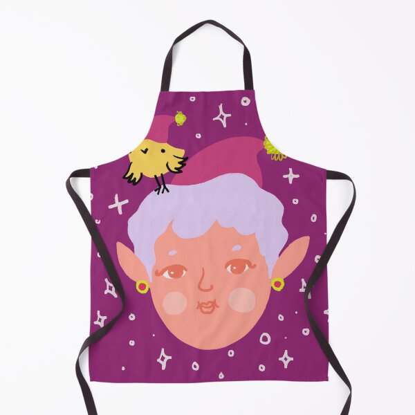 Item preview, Holiday Bird & Elf designed and sold by ChunkyLinesArt.