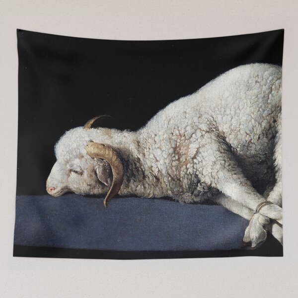 Aperçu de l'œuvre Agnus Dei [Agnus Dei], de Francisco de Zurbaran créée et vendue par ForgottenGarden.