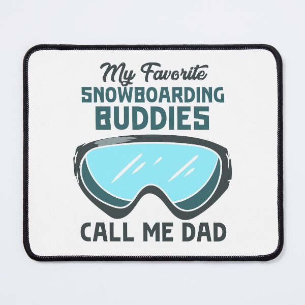 Item preview, Funny Snowboarding Buddies Snowboarder Dad designed and sold by Betsytiptoe.