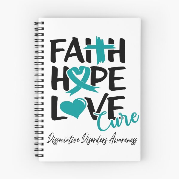 Item preview, Faith Hope Love Cure Dissociative Disorders Awareness designed and sold by Grooffos.