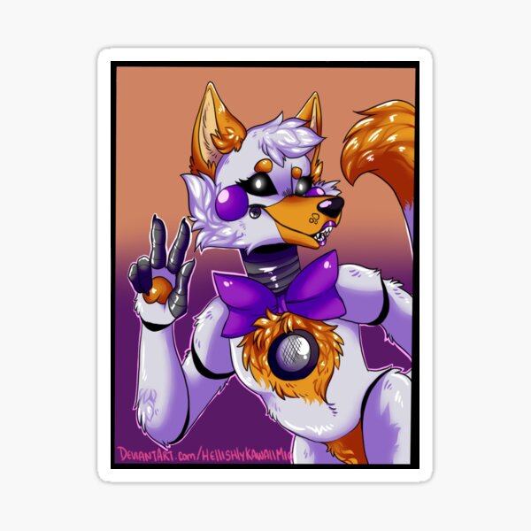 He is like.. my favorite version of foxy.. #lolbit #lolbitfanart #fnaf