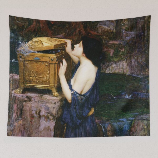 Item preview, Pandora, by John William Waterhouse designed and sold by ForgottenGarden.