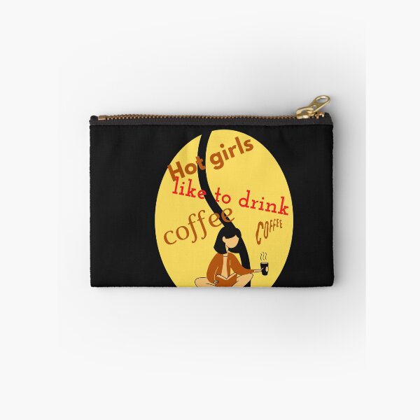 Item preview, hot girls like to drink coffee designed and sold by ami28.