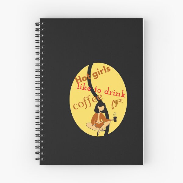 Item preview, hot girls like to drink coffee designed and sold by ami28.