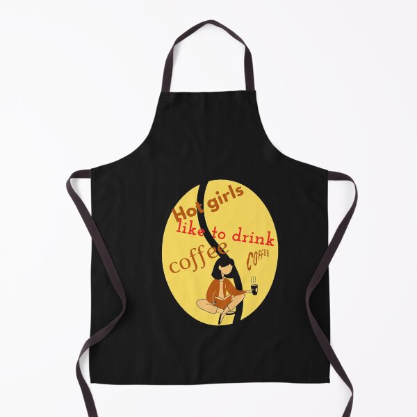 Item preview, hot girls like to drink coffee designed and sold by ami28.