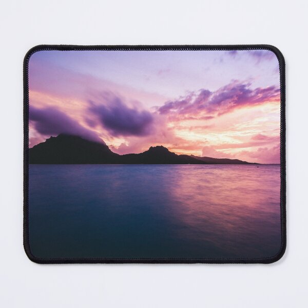 Item preview, Tropical Island Purple Ocean Sunset designed and sold by newburyboutique.