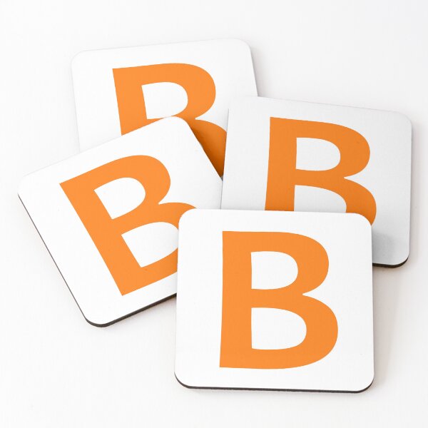 Item preview, Orange color Letter B designed and sold by WECreations.