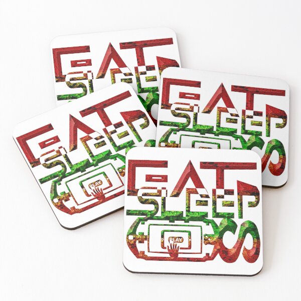 Item preview,   EAT SLEEP VIDEO GAME REPEAT designed and sold by Ralek.