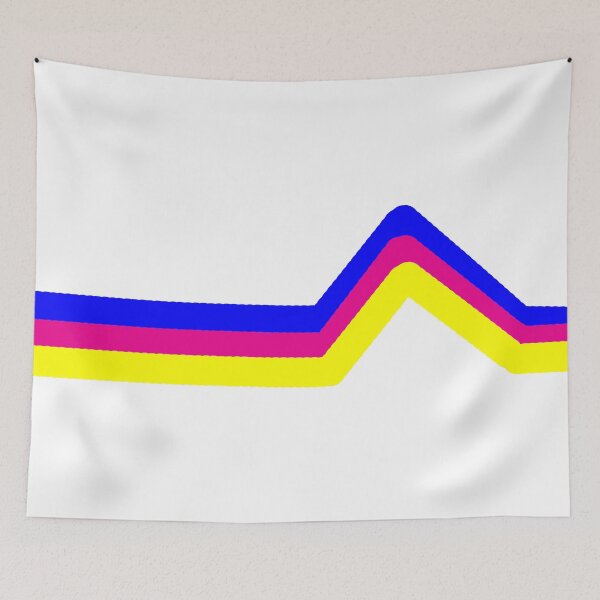 Item preview, Retro Linear Mountain Peak designed and sold by JPsCreatorium.