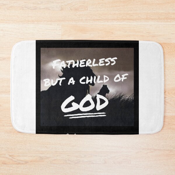 Item preview, Fatherless, But a Child of God Christian T-Shirt | Galations Bible verse Jesus Repping Design designed and sold by simpleDesignerr.