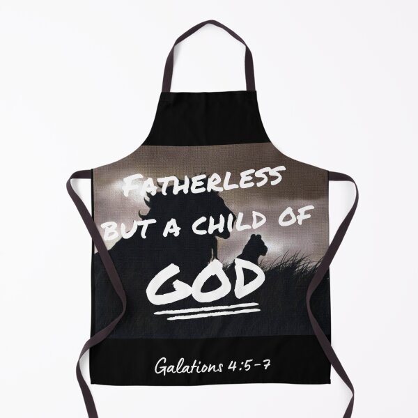 Item preview, Fatherless, But a Child of God Christian T-Shirt | Galations Bible verse Jesus Repping Design designed and sold by simpleDesignerr.
