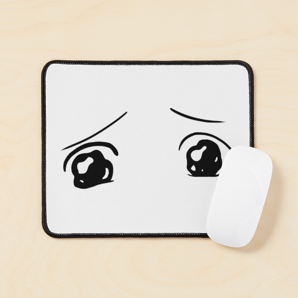 Anime Eyes Drawings Crying Asian Rectangle Stickers - CafePress