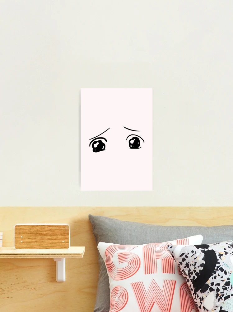 Anime Eyes Drawings Crying Asian Rectangle Stickers - CafePress